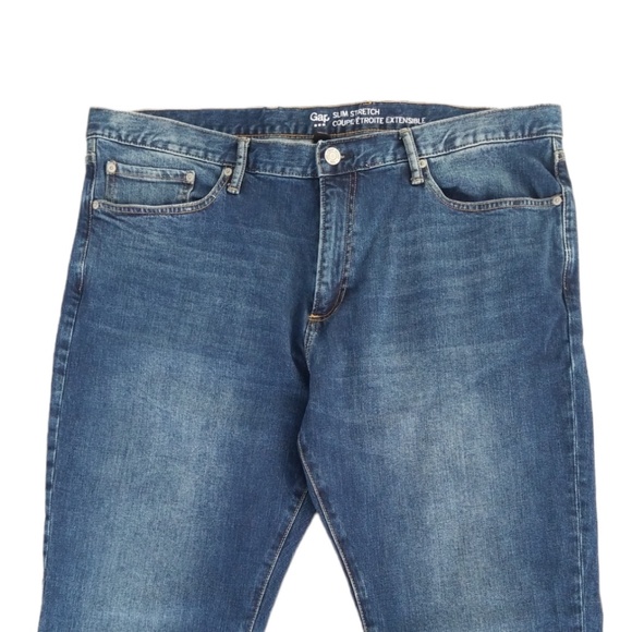 GAP Men’s Slim Stretch Jeans Size: 40 - Picture 2 of 10